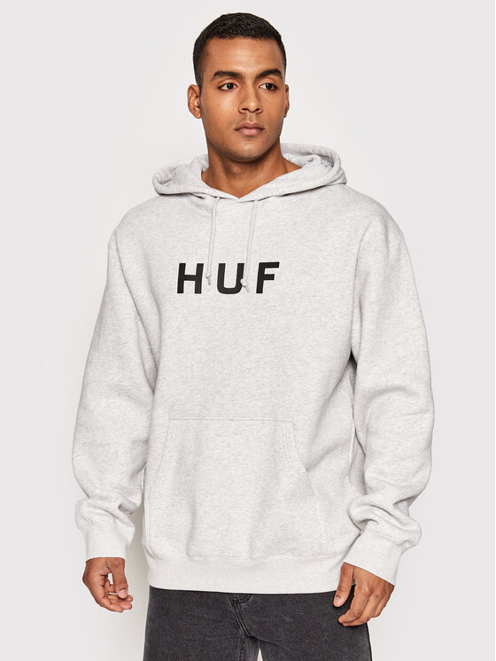 HUF HUF Світшот Essentials Og Logo PF00490 Сірий Regular Fit