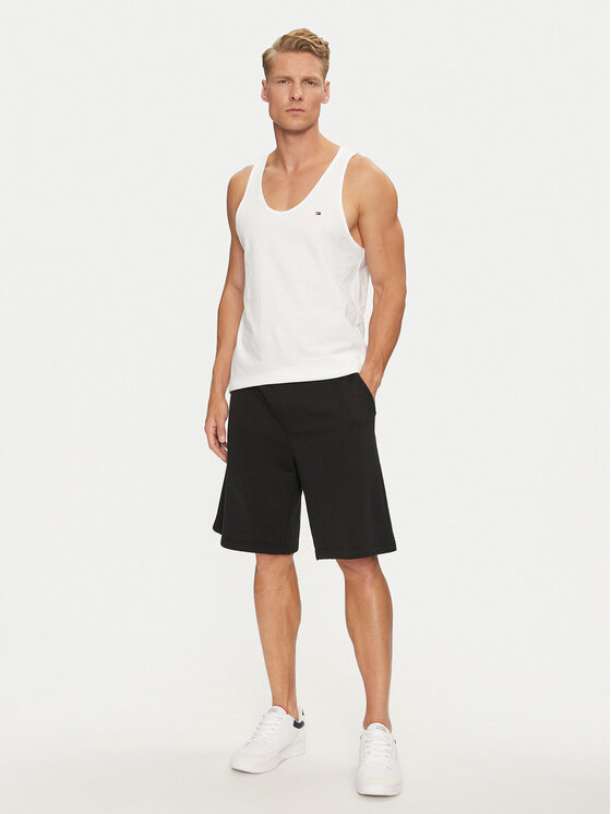 Tommy Hilfiger Tommy Hilfiger Ujjatlan felső szett UM0UM03387 Fehér Regular Fit