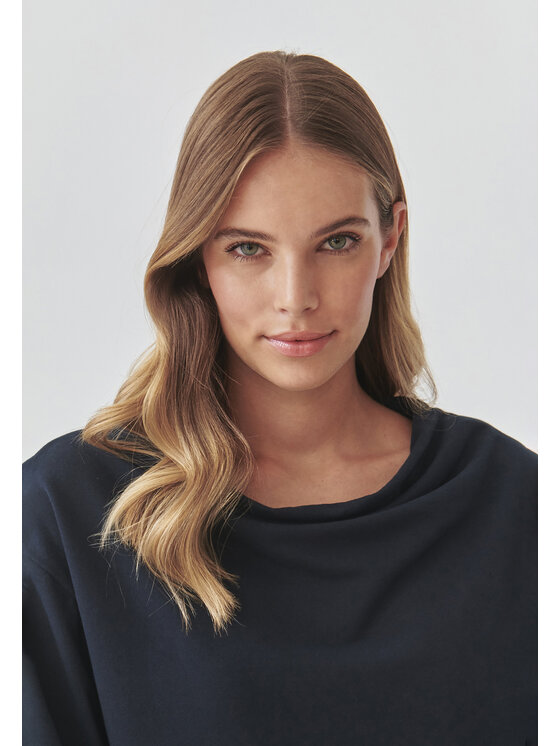 TATUUM TATUUM Bluza MALIA Granatowy Loose Fit