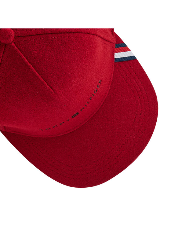 Tommy Hilfiger Tommy Hilfiger Kepurė su snapeliu Uptown Cap AM0AM07866 Raudona