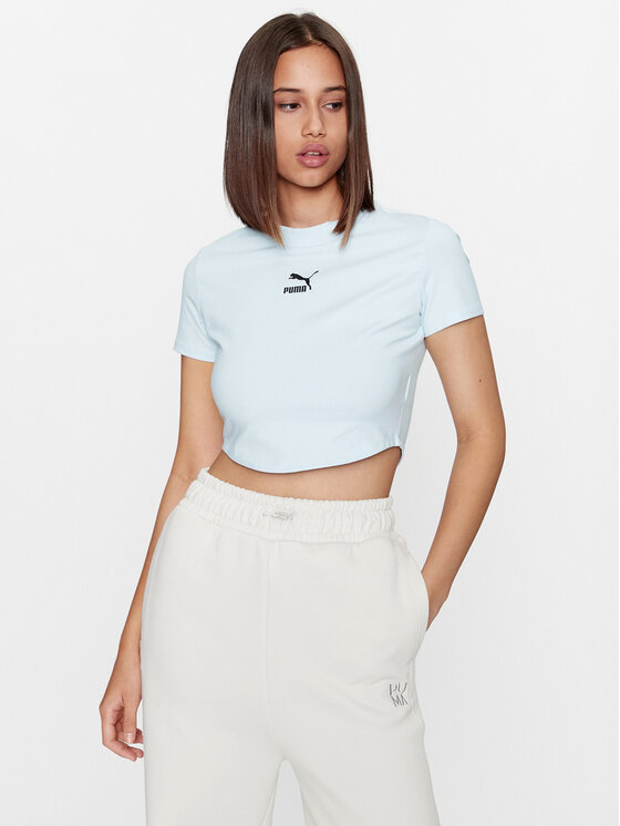 Puma Puma T-shirt Dare To 621435 Blu Slim Fit
