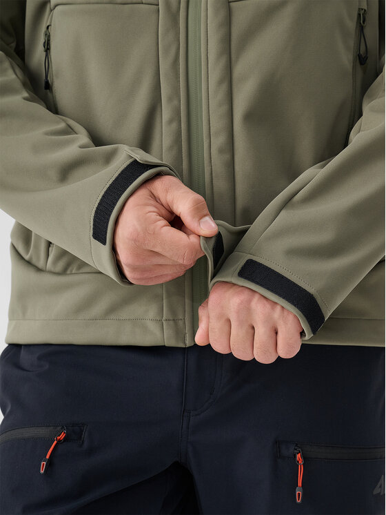 4F 4F Kurtka outdoor active Khaki Regular Fit
