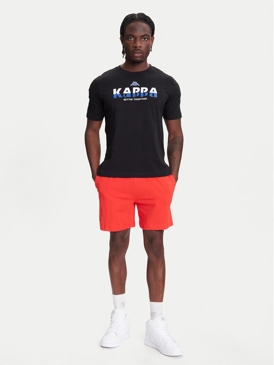 Kappa Kappa T-Shirt 351U8KW 005 Μαύρο Regular Fit