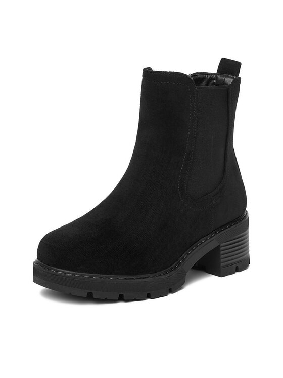 DeeZee DeeZee Čizme V2222-1 Crna