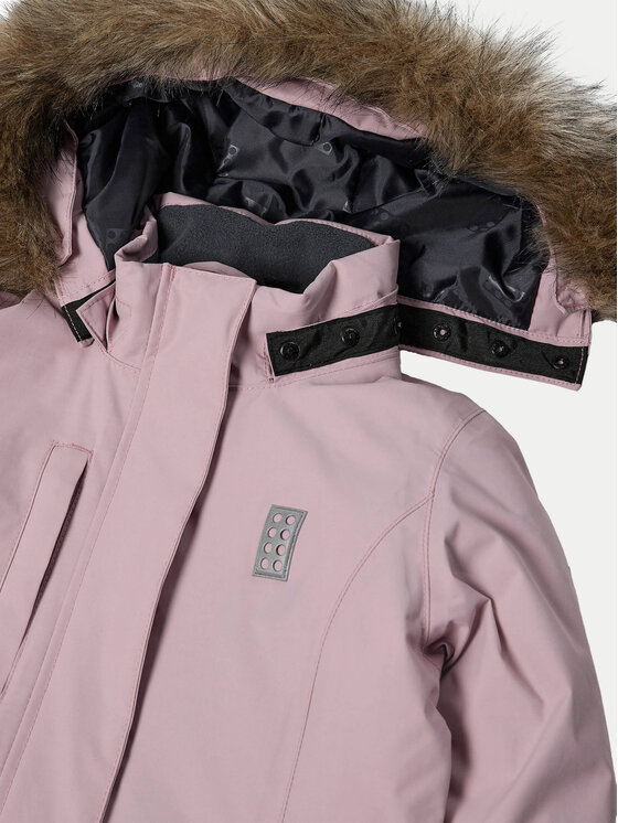 LEGO LEGO Parka 11010506 Różowy Regular Fit