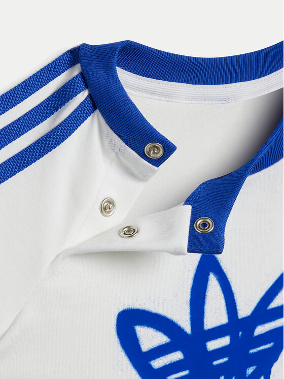adidas adidas Marškinėlių ir šortų komplektas Disney Mickey Mouse IX6426 Mėlyna Regular Fit