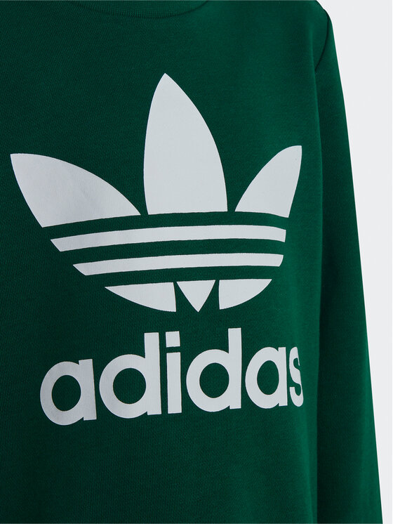 Tuta Adicolor Crew Set IC9156 Verde Regular Fit