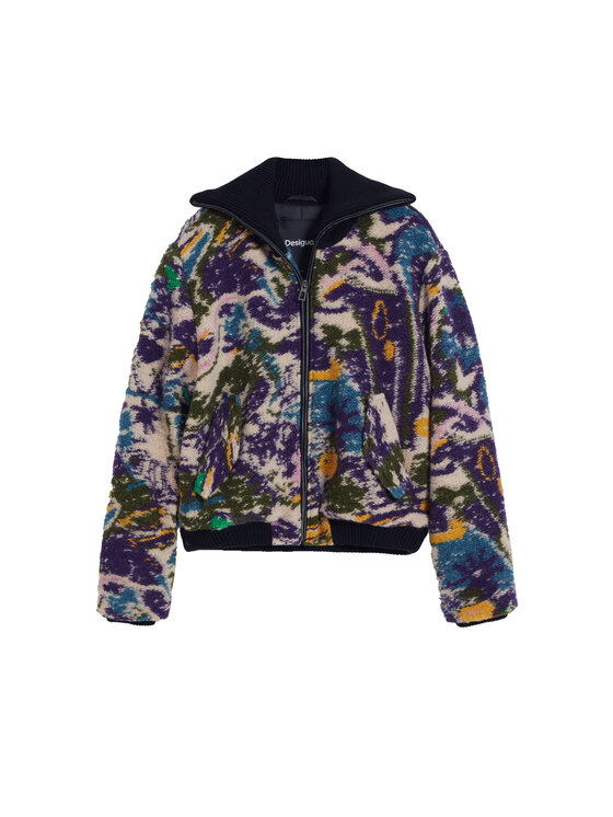 Desigual Desigual Kurtka bomber Alfa 25WWEW66 Kolorowy Regular Fit