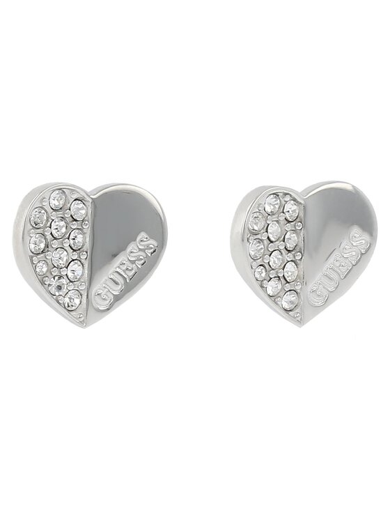 Guess Guess Náušnice Lovely Guess JUBE03 038JW Strieborná