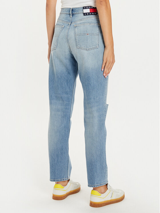 Tommy Jeans Tommy Jeans Дънки DW0DW19934 Син Straight Fit