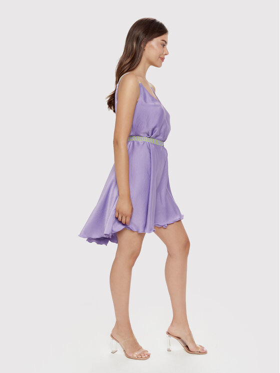 Dress Point Dress Point Sukienka codzienna Lilac Dress Fioletowy Oversize