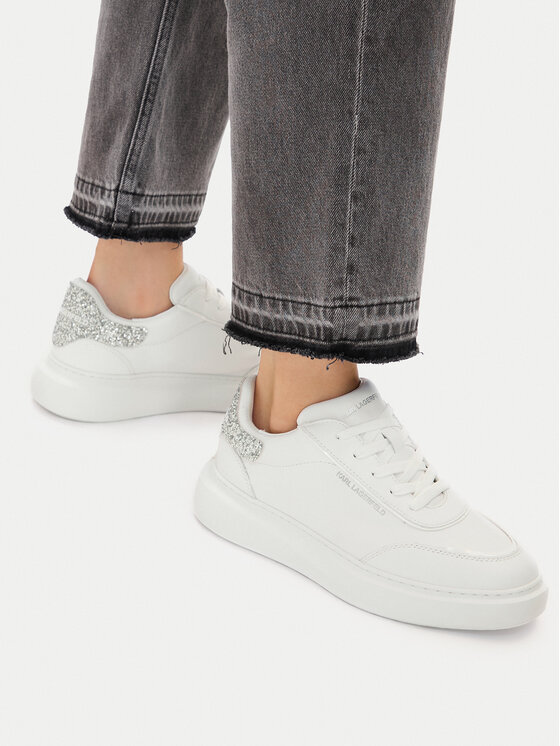 KARL LAGERFELD KARL LAGERFELD Sneakersy KL66559 Biały