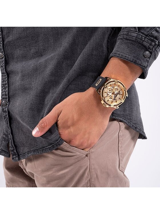 Guess Guess Ρολόι GW0537G2 Μαύρο