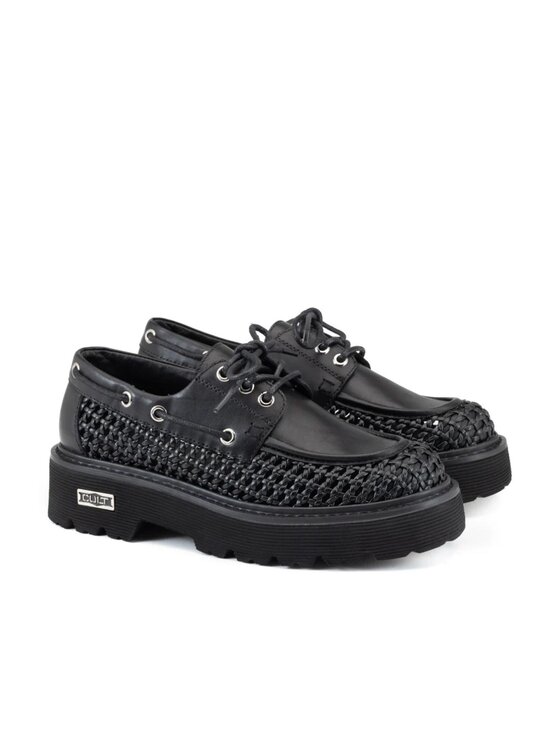 Cult Cult Mocassini Scarpe slash 4686 Nero
