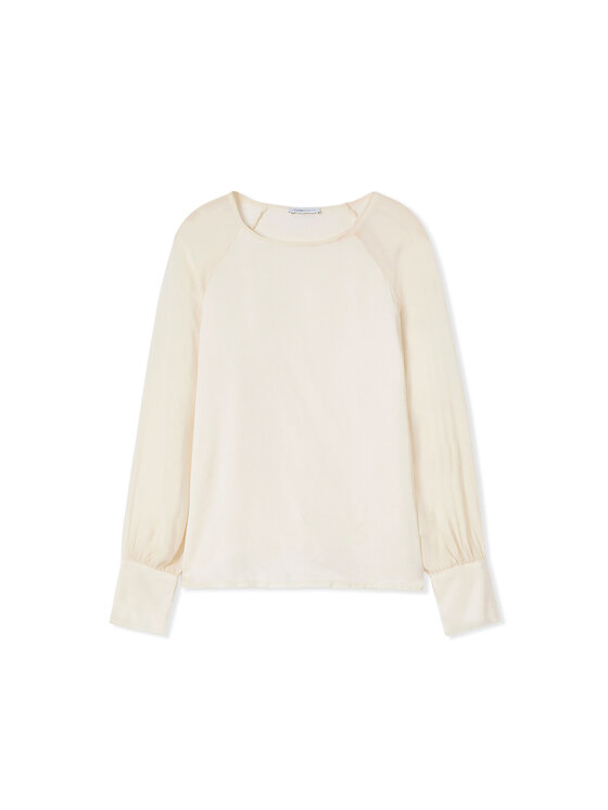 Motivi Motivi Blusa 2133Q002047N021 Bianco Regular Fit