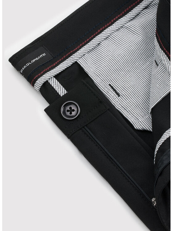 Pako Lorente Pako Lorente Spodnie materiałowe P23SF-WX-003 Czarny Slim Fit