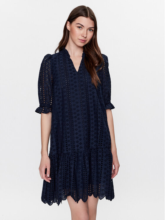 b.young Rochie de zi 20809987 Bleumarin Regular Fit