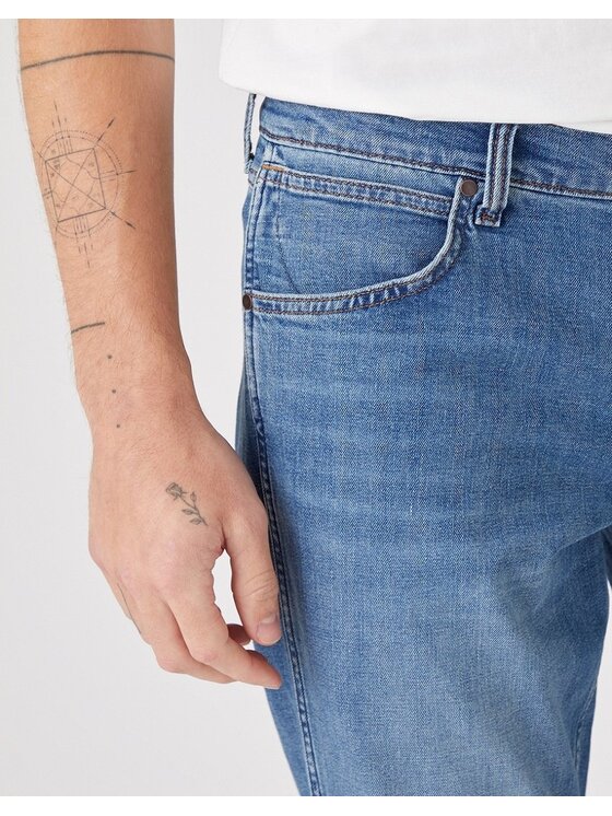 Wrangler Wrangler Jeans GREENSBORO Blu Straight Fit