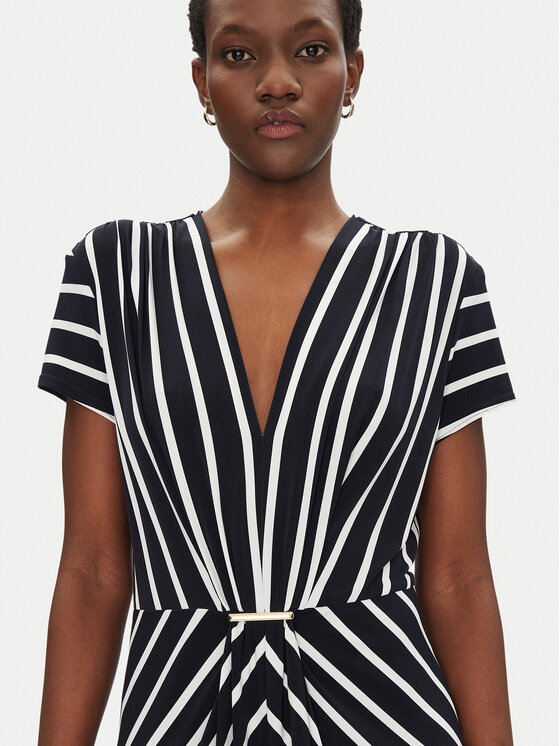 Joseph Ribkoff Joseph Ribkoff Sukienka dzianinowa 251295X Granatowy Regular Fit