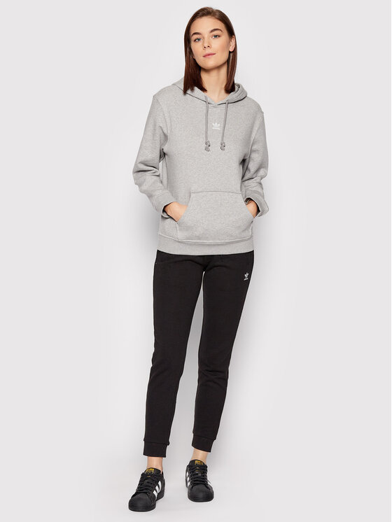 adidas adidas Суитшърт adicolor Essentials Fleece HF7504 Сив Regular Fit