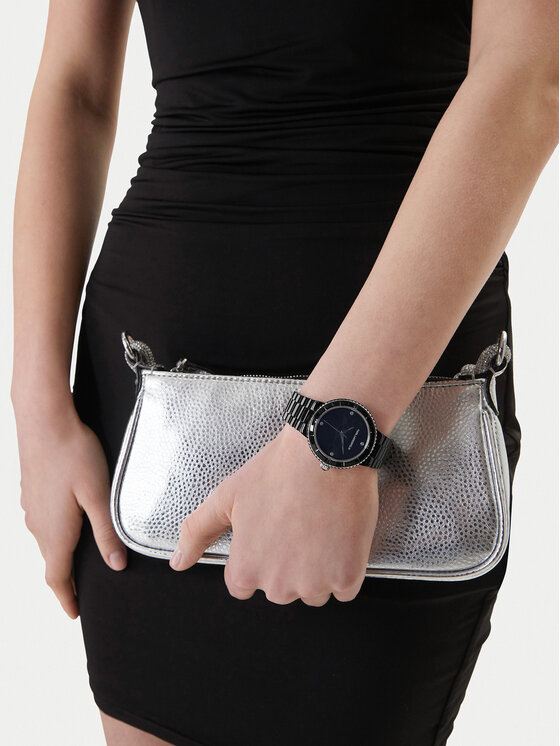 KARL LAGERFELD KARL LAGERFELD Hodinky R0553104504 Čierna
