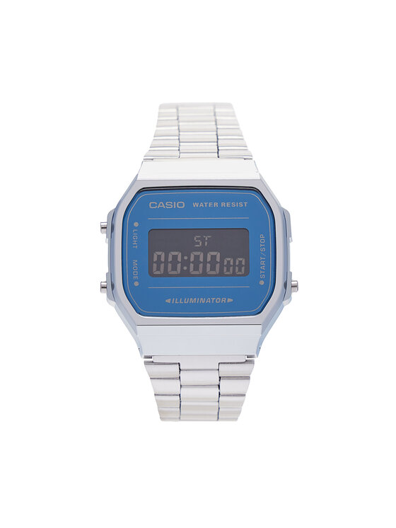 Casio Casio Sat A168WEM-2BEF Srebrna