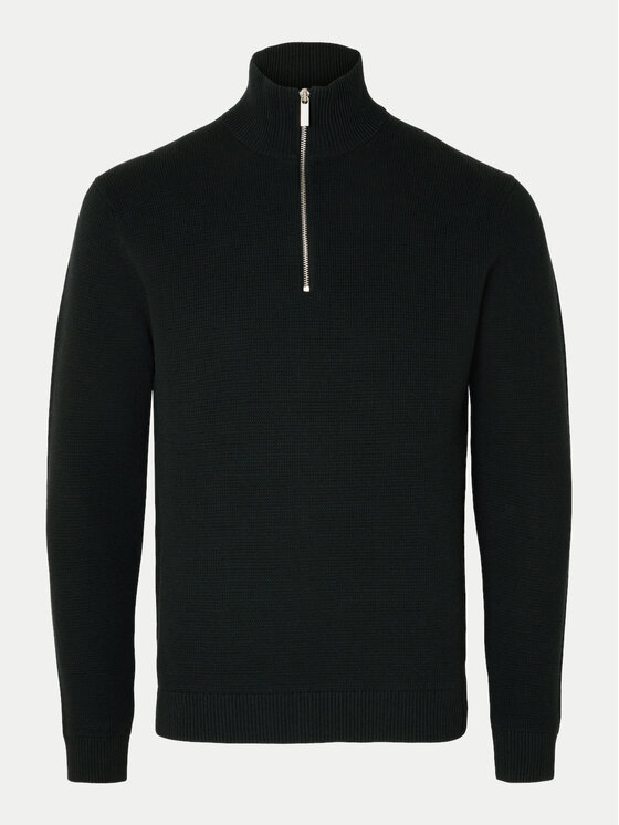 Selected Homme Selected Homme Πουλόβερ Dane 16092601 Μαύρο Regular Fit