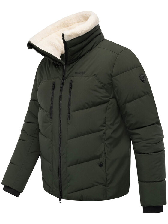 Stone Harbour Stone Harbour Kurtka zimowa Ansello Zielony Regular Fit