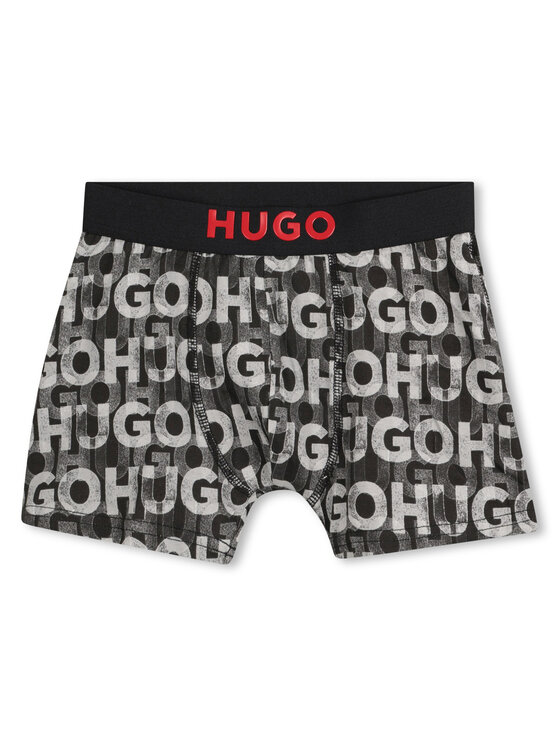 HUGO HUGO Set od 2 para bokserica G00326 D Crna
