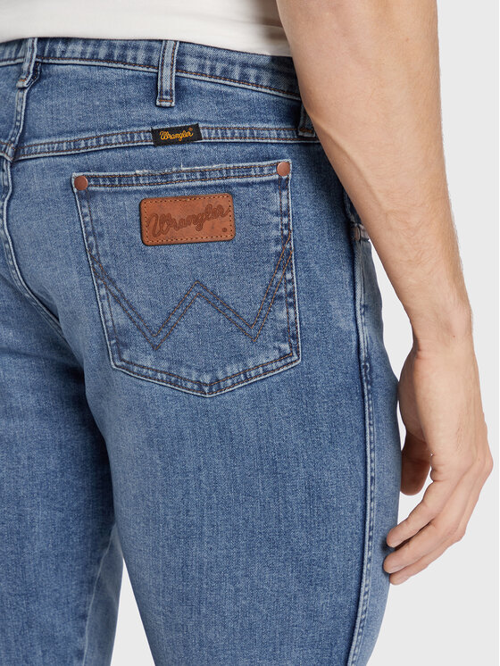 Wrangler Wrangler Jeansy Larston W18S59X4E 112324511 Niebieski Slim Fit