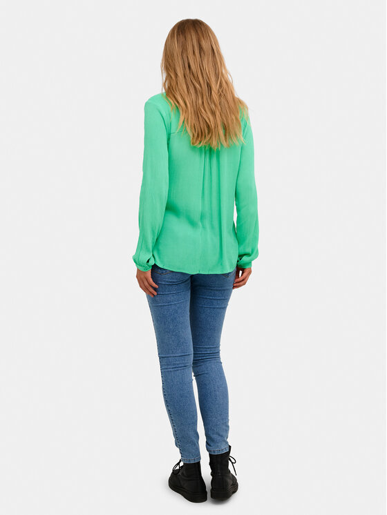 Kaffe Kaffe Bluse Amber 501032 Grün Regular Fit