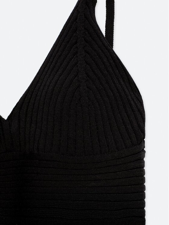 Simple Simple Topiņš TPD002 Melns Slim Fit