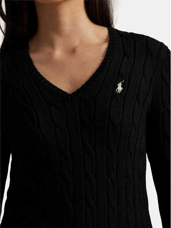 Polo Ralph Lauren Polo Ralph Lauren Džemper 211971870002 Crna Slim Fit