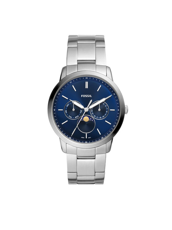 Fossil Fossil Hodinky Neutra Minimalist FS5907 Strieborná