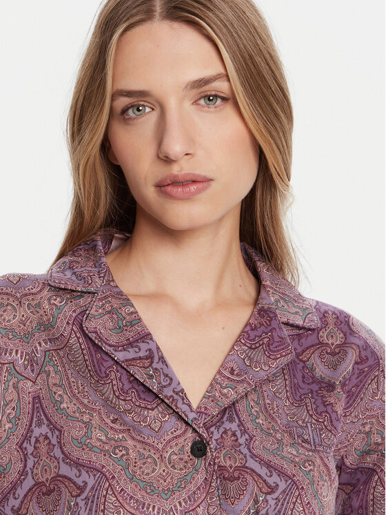 LAUREN RALPH LAUREN LAUREN RALPH LAUREN Pidžama ILN92449 Ljubičasta Regular Fit