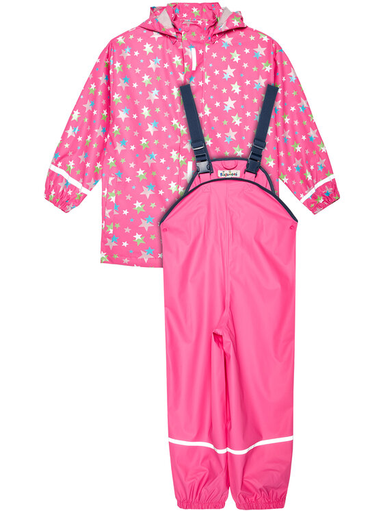 Playshoes Playshoes Completo antipioggia 408692 D Rosa Regular Fit