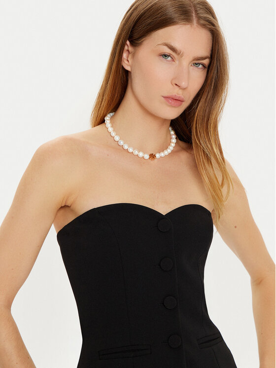Tory Burch Tory Burch Ogrlica Kira Pearl Necklace 157964 Zlatna