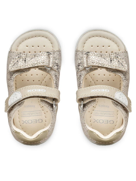 Geox Geox Sandały B Sandal Macchia B254WA 0MABC C5379 Złoty