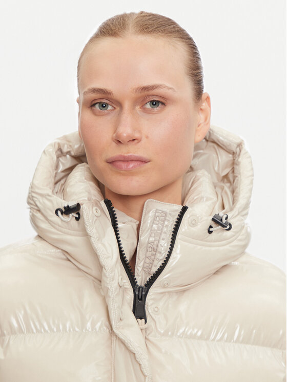 Napapijri Napapijri Зимно яке A-Glane NP0A4HZ5 Бежов Regular Fit