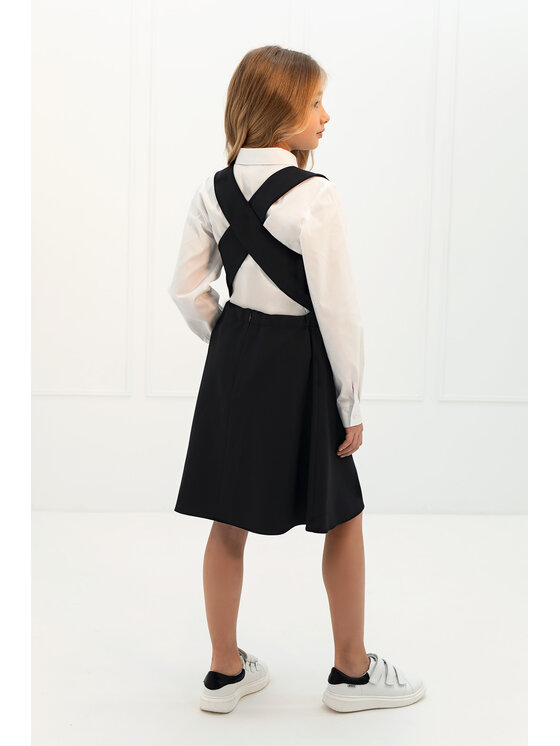 SLY SLY Sukienka 3S-210B Granatowy Comfortable Fit