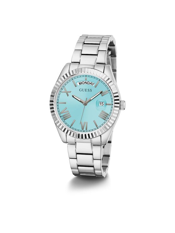 Guess Guess Hodinky GW0308L4 Stříbrná