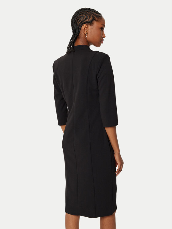 Rinascimento Rinascimento Kokteilikleit CFC0121893003 Must Slim Fit