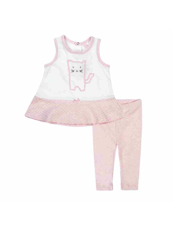 Kanz Kanz Komplet dziecięcy 1712215 Biały Basic Fit