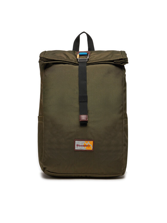 Discovery Sac à dos Roll Top Backpack D00722.11 Kaki Modivo.fr