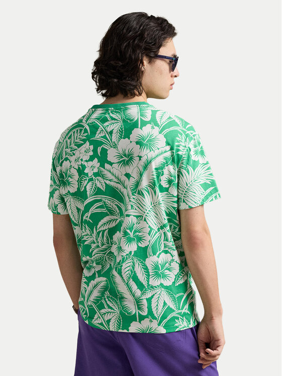 Polo Ralph Lauren Polo Ralph Lauren T-shirt 710B16614001 Verde Regular Fit