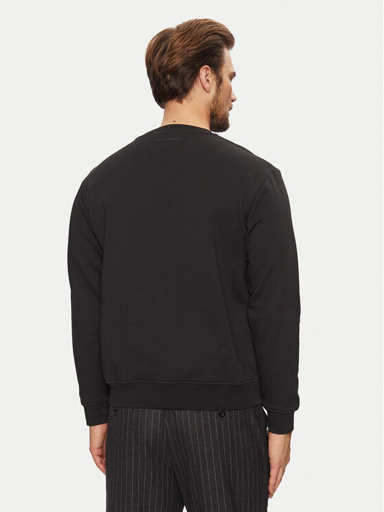 KARL LAGERFELD KARL LAGERFELD Mikina 705432 551942 Černá Regular Fit
