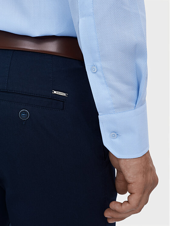 Evenemen Evenemen Koszula OSLO G. BLUE Niebieski Slim Fit