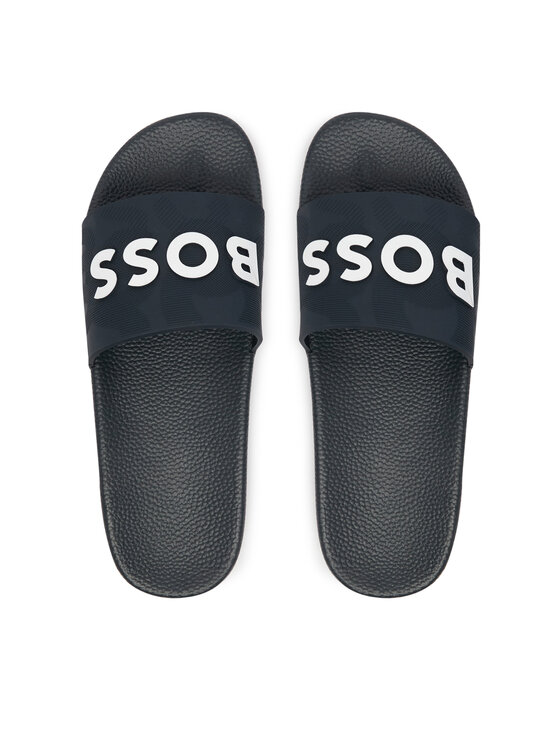 BOSS BOSS Klapki J52669 S Granatowy