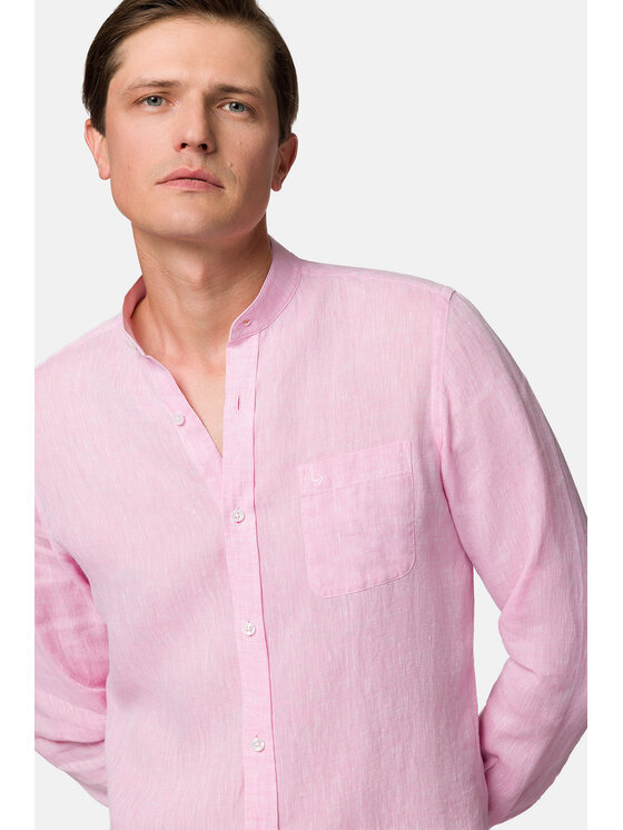 Lancerto Lancerto Koszula Tori KO073123000017 Różowy Slim Fit