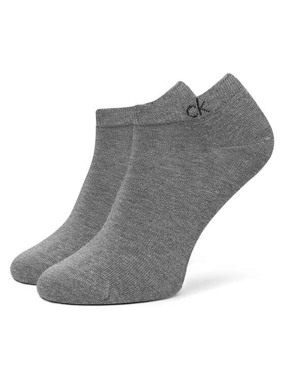 Calvin Klein Calvin Klein 3 vīriešu zemo zeķu pāru komplekts 701234366 Pelēks